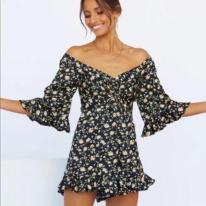 Hello Molly Catch Me Now Romper Black